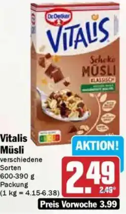 Hit Vitalis Müsli Angebot