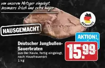 Hit Deutscher Jungbullen- Sauerbraten Angebot