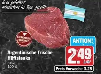 Hit Argentinische frische Hüftsteaks Angebot