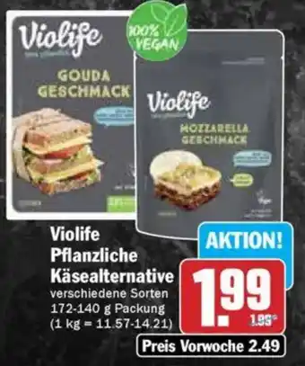 HIT Violife Pflanzliche Käsealternative Angebot