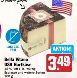 Hit Bella Vitano USA Hartkäse Angebot