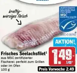 Hit Frisches Seelachsfilet Angebot