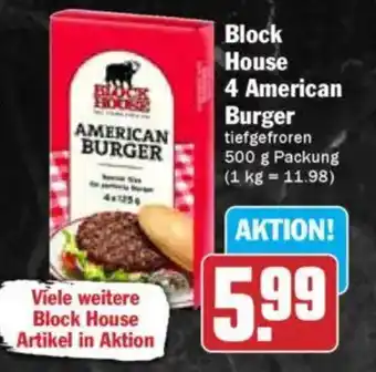 Hit Block House 4 American Burger Angebot