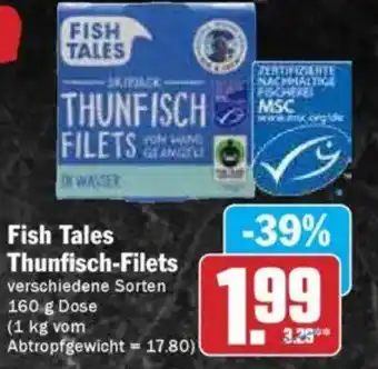 Hit Fish Tales Thunfisch-Filets Angebot