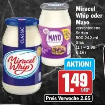 Hit Miracel Whip oder Mayo Angebot