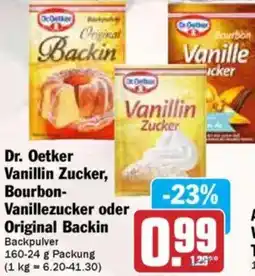 Hit Dc Dether Vanillin Zucker, Bourbon- Vanillezucker oder Original Backin Angebot