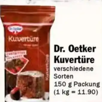 Hit Dr. Oetker Kuvertüre Angebot