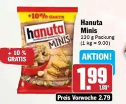 Hit Hanuta Minis Angebot