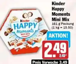 Hit Kinder Happy Moments Mini Mix Angebot