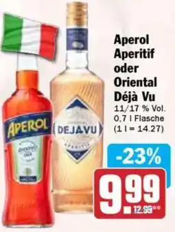 Hit Aperol Aperitif oder Oriental Déjà Vu Angebot