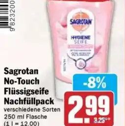 Hit Sagrotan No-Touch Flüssigseife Nachfüllpack Angebot