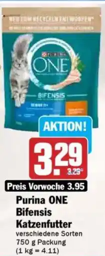 Hit Purina ONE Bifensis Katzenfutter Angebot