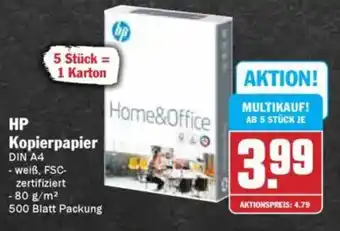 Hit HP Kopierpapier Angebot