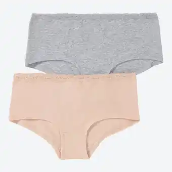 NKD Teener-Mädchen-Panty mit Spitze, 2er-Pack Angebot