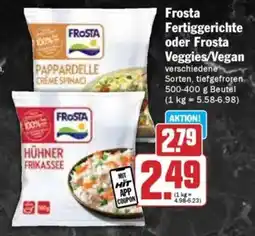 Hit Frosta Fertiggerichte oder Frosta Veggies/Vegan Angebot