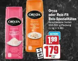 Hit Oryza oder Reis-Fit Reis-Spezialitäten Angebot