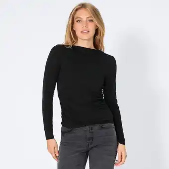 NKD Damen-Langarmshirt mit Raffung Angebot