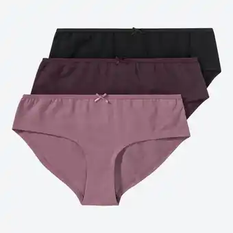 NKD Damen-Panty in einfarbigem Design, 3er-Pack Angebot