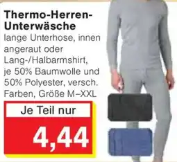 Jawoll Thermo-Herren- Unterwäsche Angebot