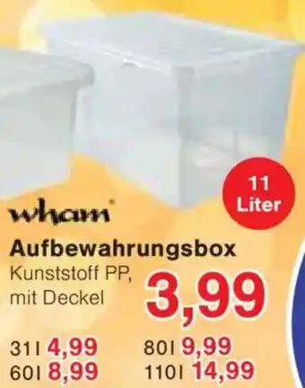 Jawoll wham Aufbewahrungsbox Angebot