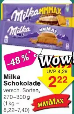 Jawoll Milka Schokolade Angebot