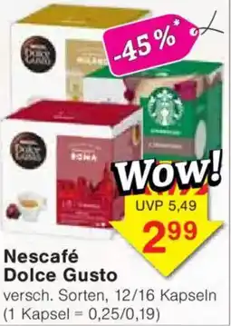 Jawoll Nescafé Dolce Gusto Angebot