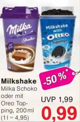 Jawoll Milkshake MILKA/OREO Angebot