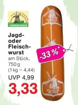 Jawoll Jagd- oder Fleisch- wurst Angebot