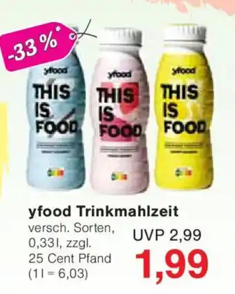 Jawoll yfood Trinkmahlzeit Angebot