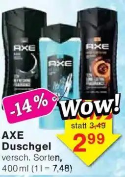 Jawoll AXE Duschgel Angebot