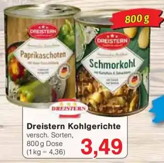 Jawoll Dreistern Kohlgerichte DREISTERN Angebot