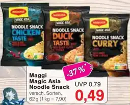 Jawoll Maggi Magic Asia Noodle Snack Angebot