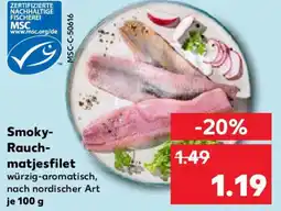 Kaufland Smoky- Rauch- matjesfilet Angebot