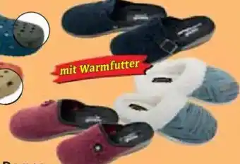 Jawoll Damen- oder Herren-Pantoffeln Angebot