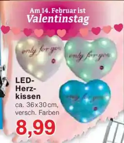 Jawoll LED- Herz- kissen Angebot