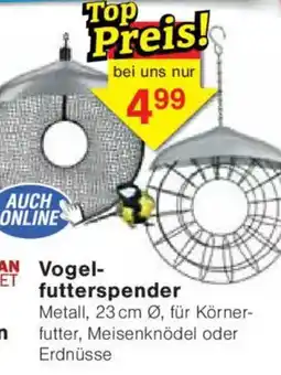 Jawoll JAN PET Vogel- futterspender Angebot