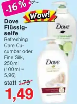 Jawoll Dove Flüssig- seife Angebot