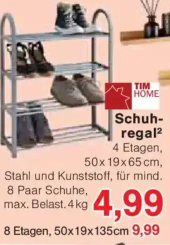 Jawoll TIM HOME Schuh- regal Angebot