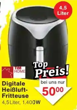 Jawoll TIM HOME Digitale Heißluft- Fritteuse Angebot