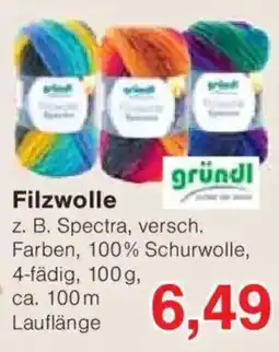 Jawoll Filzwolle gründl Angebot