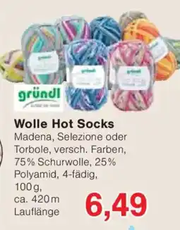 Jawoll Wolle Hot Socks gründl Angebot