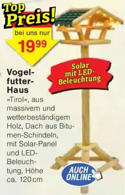 Jawoll Vogel- futter- Haus Angebot