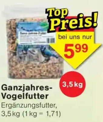 Jawoll Ganzjahres- Vogelfutter Angebot