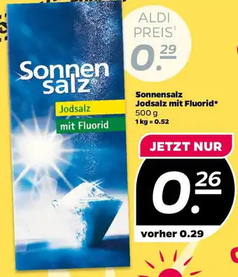 NETTO Sonnensalz Jodsalz mit Fluorid Angebot