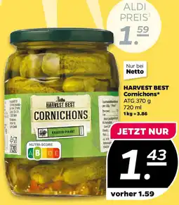 NETTO HARVEST BEST Cornichons Angebot