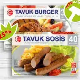 Hepsi-Markt Hilal Tavuk Burger Angebot