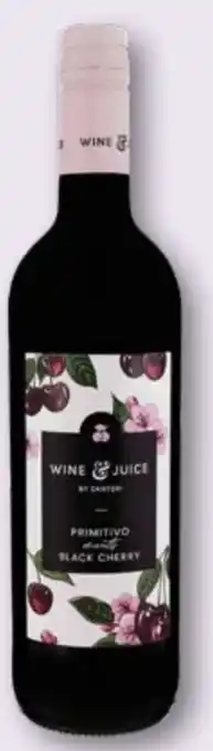 Aldi Nord Wine & Juice by Cantori Primitivo meets Black Cherry Angebot