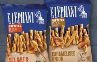 Aldi Nord Elephant Snacks Twisted Pretzels Angebot