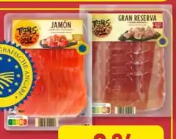 Aldi Nord Tesoros del Sur Jamón Serrano-Schinken Angebot