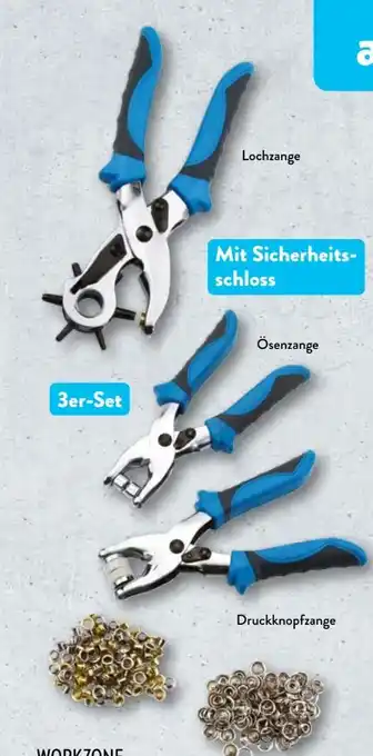 Aldi Nord Workzone Lochsägensatz Angebot